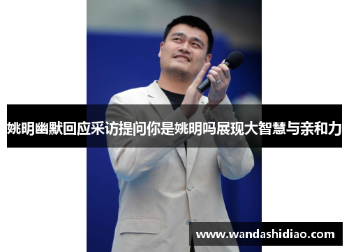 姚明幽默回应采访提问你是姚明吗展现大智慧与亲和力